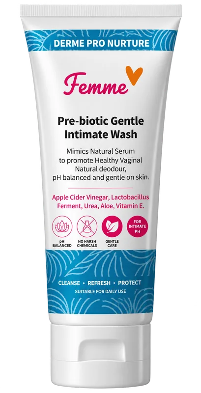Derme Pro Nurture Pre-biotic Gentle Intimate Wash