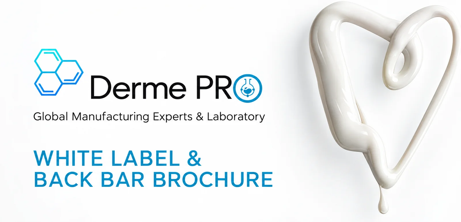 Derme Pro Labs white label and back bar brochure