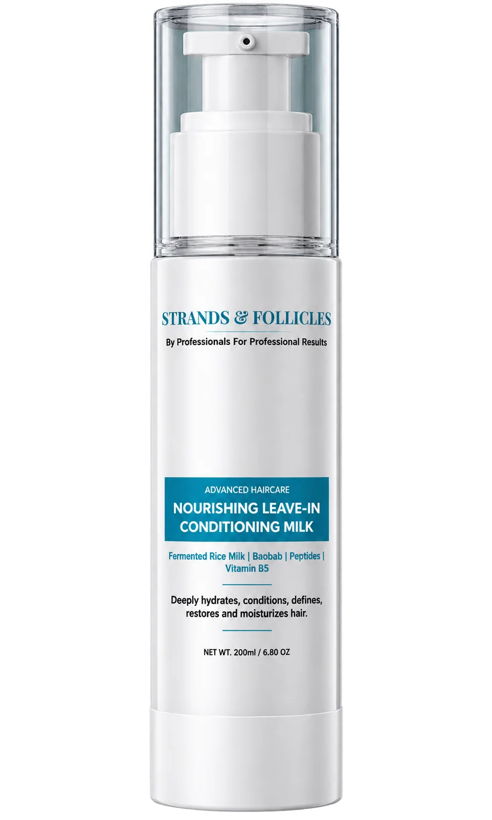 Strands & Follicles Nourishing Leave-In Conditioning Milk