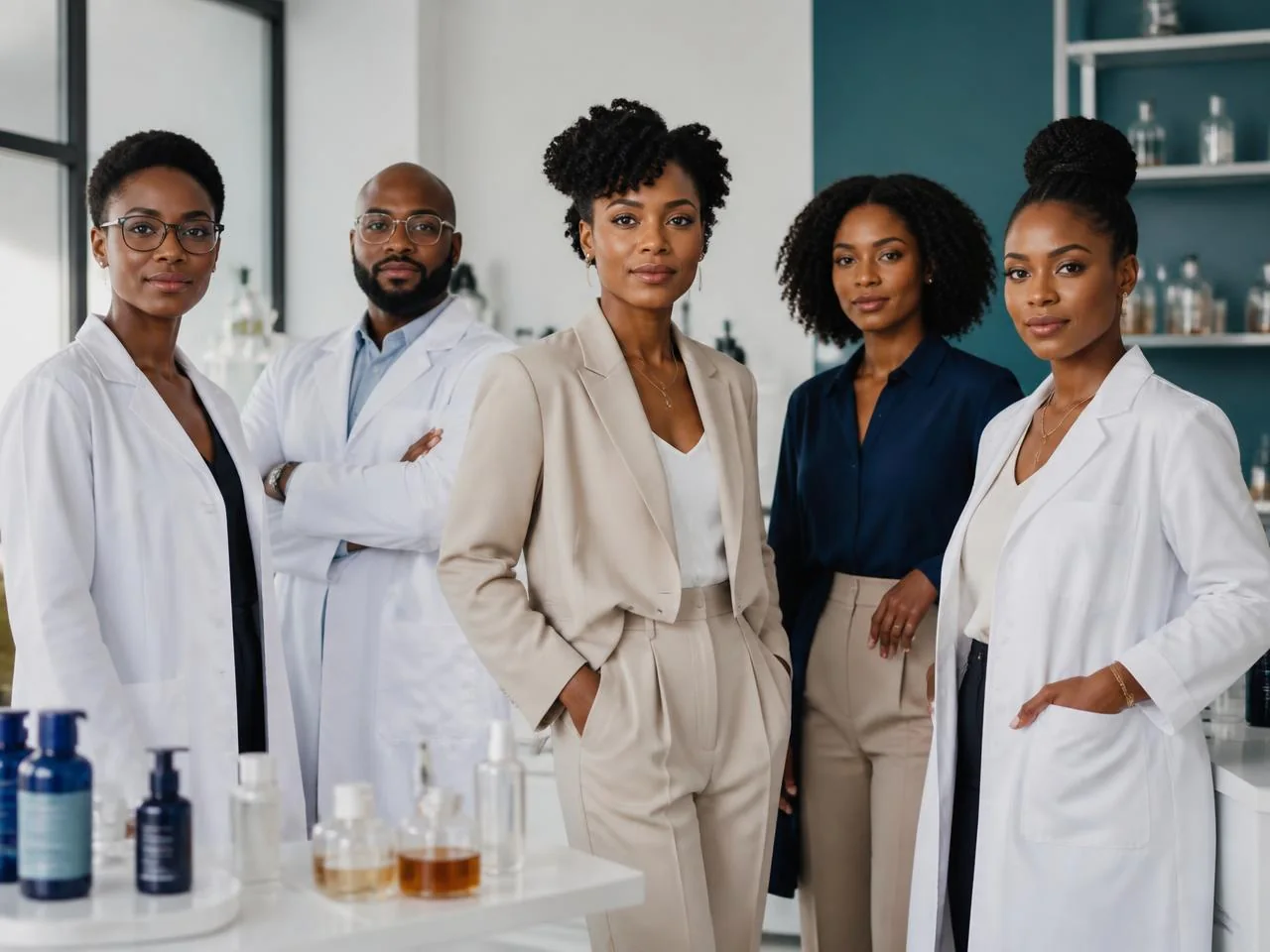 Derme Pro team of skincare scientists and beauty professionals